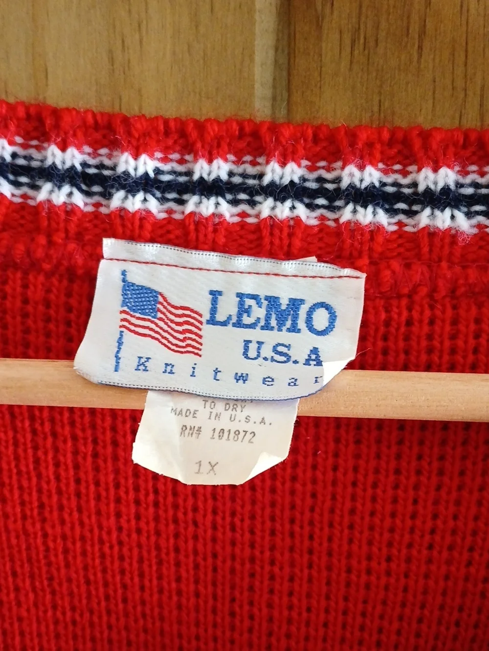 Vintage Lemo USA Sweater - 1X